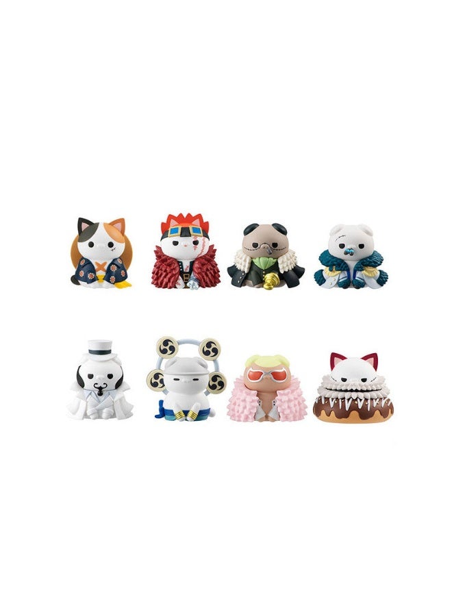 MegaHouse مشروع القط الضخم نيان بيس نيان! نسخة لوفي مع المنافسين (ريبي)