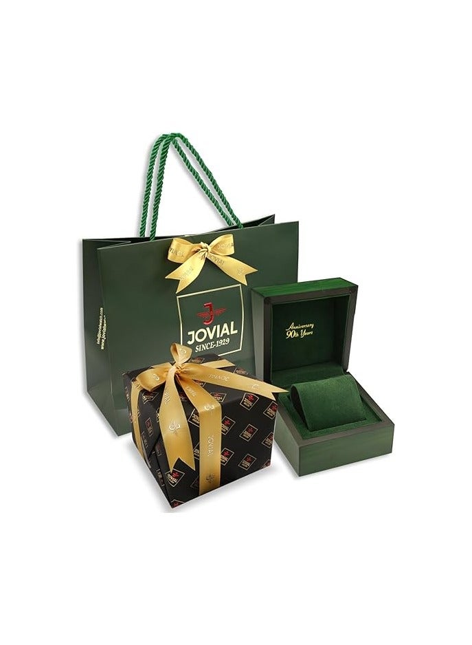 جوفيال ساعة رجالية JOVIAL J W 5228GSLQ14E - تصميم راقٍ وحرفية فاخرة  - Image 3