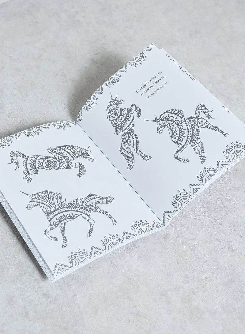 Summersdale Keep Calm & Colour Unicorns Book