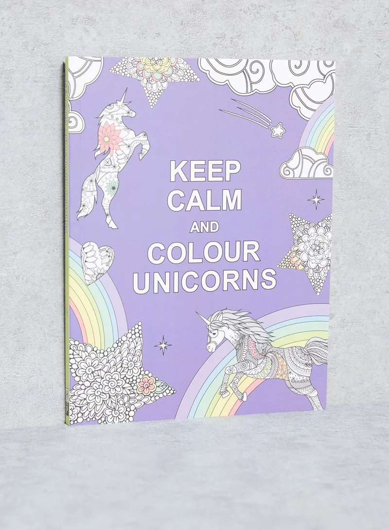 Summersdale Keep Calm & Colour Unicorns Book