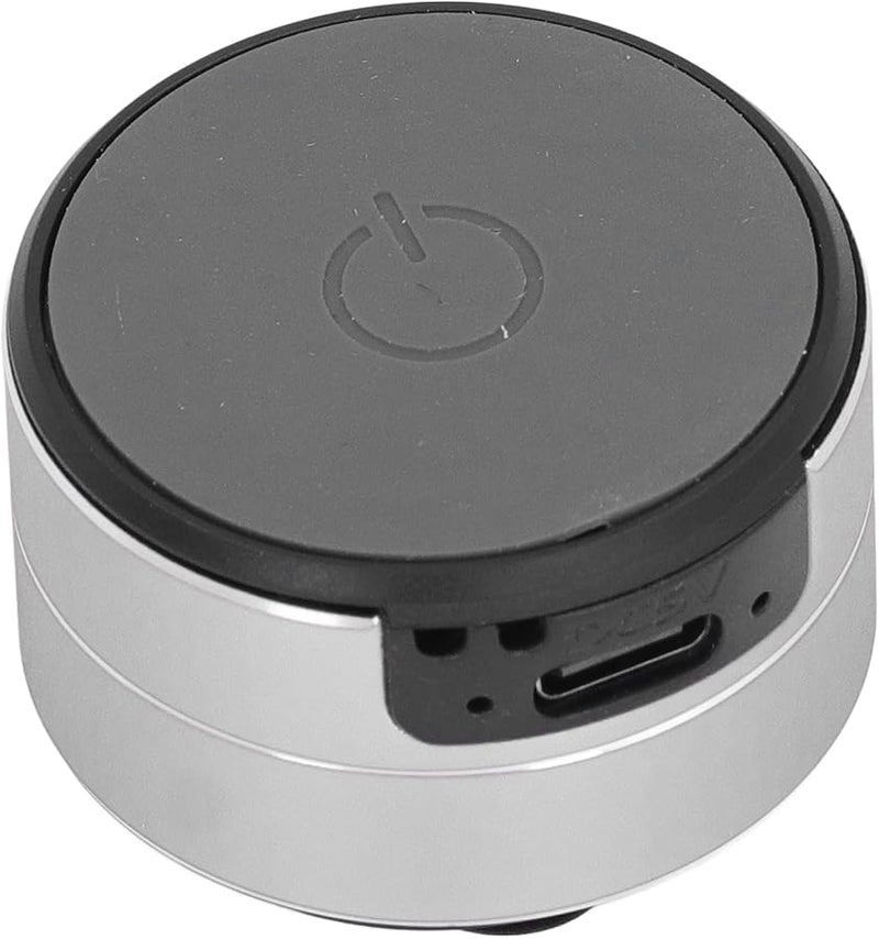 مكبر صوت بتوصيل عظمي مع كوب شفط للحمام والمطبخ الخارجي، مدى 10 أمتار، فضي - Image 4