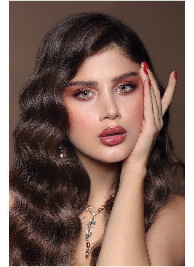Dahab One Day Lumirere Brown Pack Of 10 Daily Disposable Colored Contact Lenses Unisex Cosmetic Contact Lenses  - Image 3