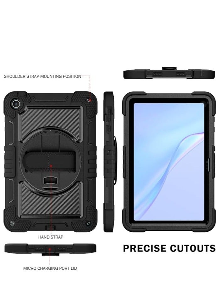 general The Tablet Case is compatible with the Huawei Matepad SE 10.4-Inch Shockproof Durable Case with 360-Degree Swivel Bracket Tablet Case - Image 4