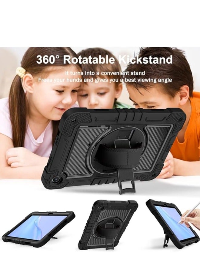 general The Tablet Case is compatible with the Huawei Matepad SE 10.4-Inch Shockproof Durable Case with 360-Degree Swivel Bracket Tablet Case - Image 5