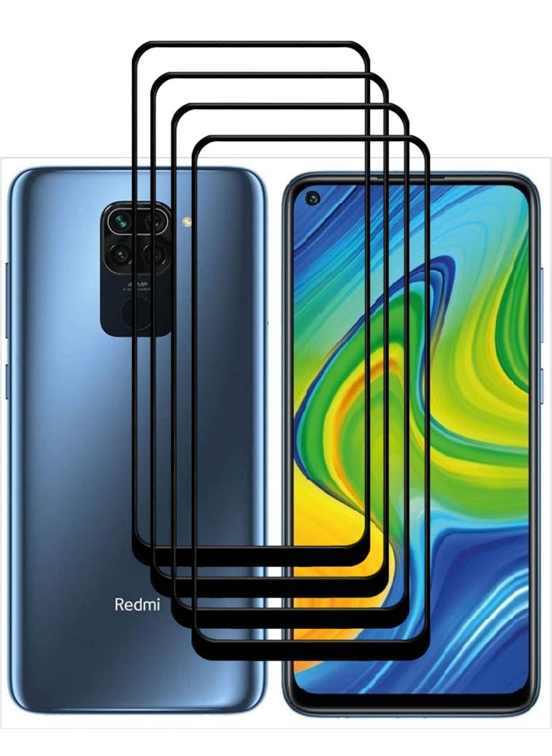 ACLIX 4 Pieces Antistatic ESD Dustproof Premium Quality High Definition Tempered Glass Screen Protector Designed For Xiaomi Redmi Note 9 - Image 1