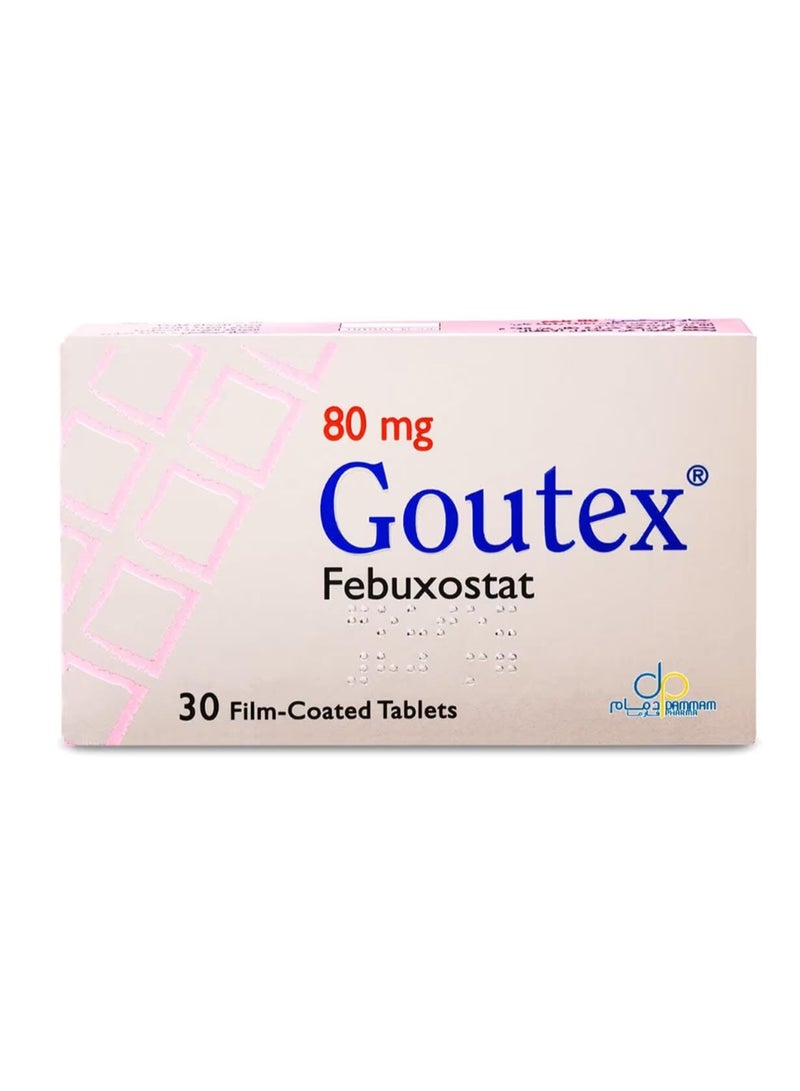 Goutex 80 mg 30 Tablets