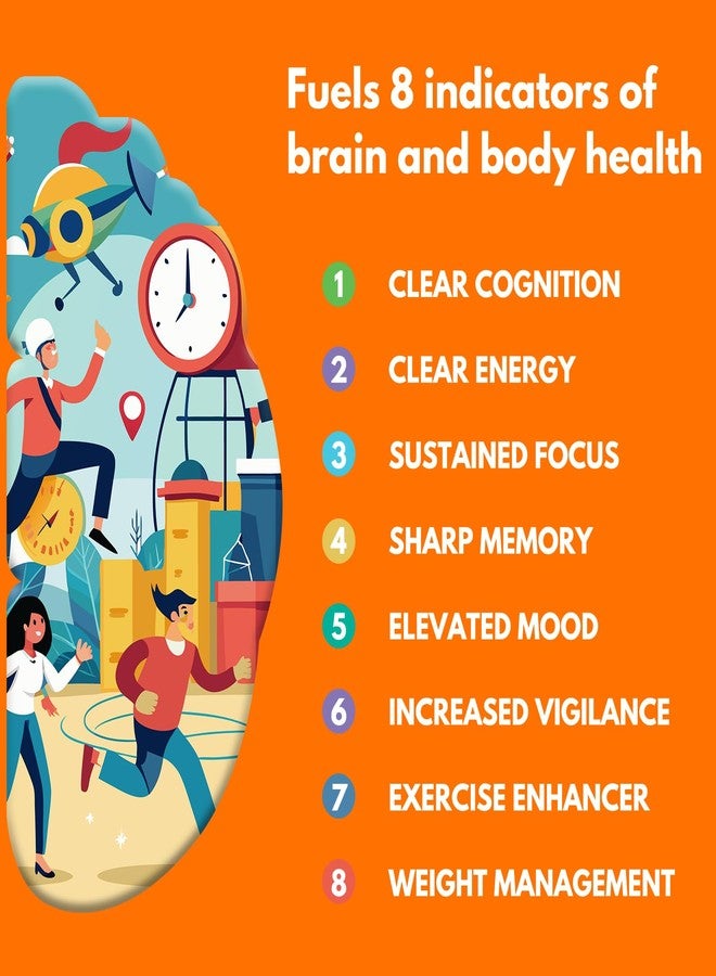 Lunza Paraxanthine Supplement – Clean, Crash-Free Energy for Focus, Cognitive, Exercise | Paraxanthine Beyond Caffeine | 60 Capsules - Image 2