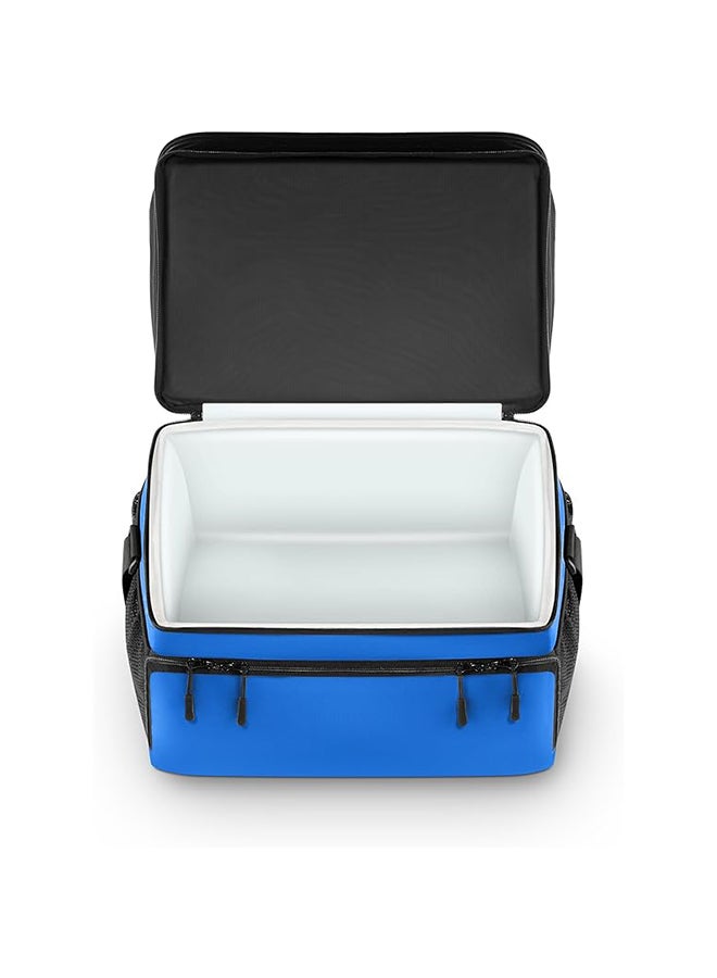 TANK حقيبة حرارية معزولة سعة 30 لتر، زرقاء وسوداء - Image 3