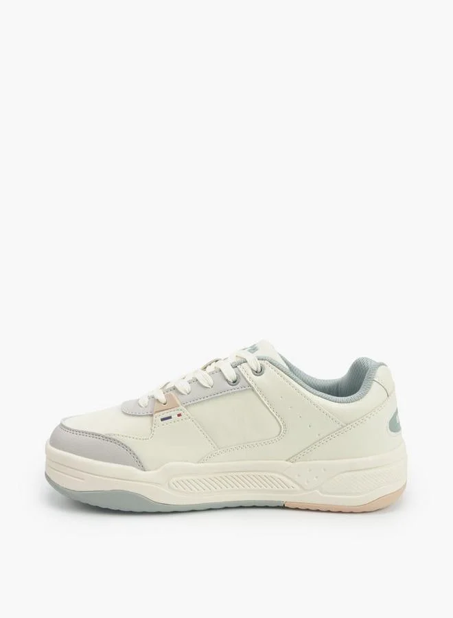 U.S. Polo Assn. BEIGE Women MELODIE GLB 5PR Lace-Up Ankle Sneakers for Women | Best Price UAE