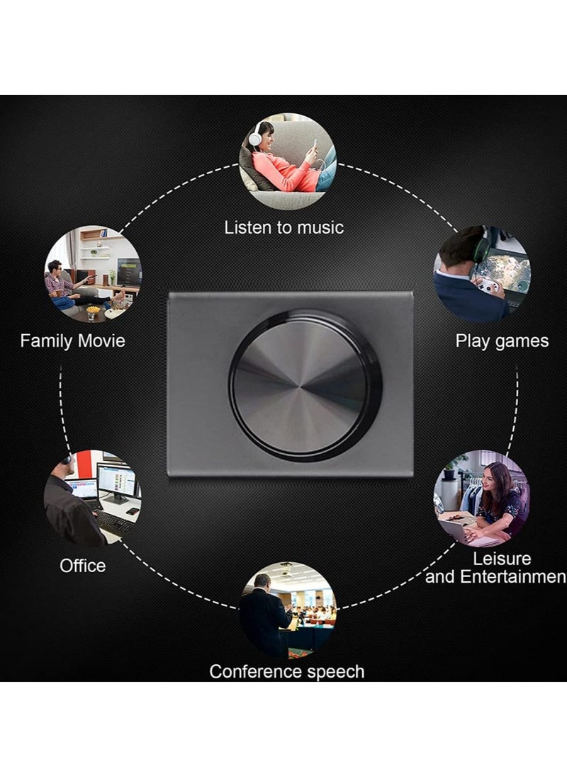 KASTWAVE - USB Volume Control,Multimedia Controller Knob PC Volume Control Knob Speaker Audio Multimedia Volume Remote Control Adjuster with One Key Mute Function Support Win7/8/10/XP/Mac/Vista/Android/iOS - Image 1