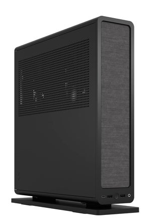 Fractal Design Ridge Mini-ITX Small Form Factor Case, 4 x 2.5" Drive Bays, Steel Frame Side Panels, 2x 140mm Fans Included, 3x Expansion Slots, Pre-Installed PCIe 4.0 Riser Card, Black | FD-C-RIDIN-11 - pzsku/Z68026F13F9B5BC1DE86DZ/45/_/1724768810/0dd16c14-fb85-4200-9a60-bbe4cbda0d63