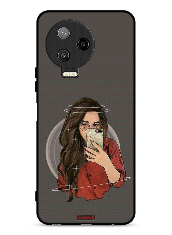 Tolwak Infinix Note 12 Pro 4G Protective Case Cover Making Selfie - Image 1