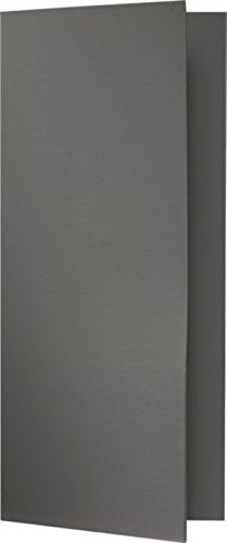 LUXPaper 4" x 9" Mini Presentation Folders | Two Pocket | Nautical Blue Linen | 100lb. Cover | 25 Qty - Image 4