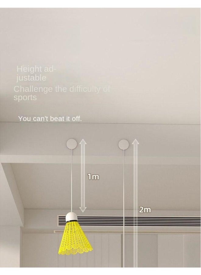 Generic Indoor Badminton Trainers, Spinning Ball Power Practitioner, Racquet Color Random  - Image 5