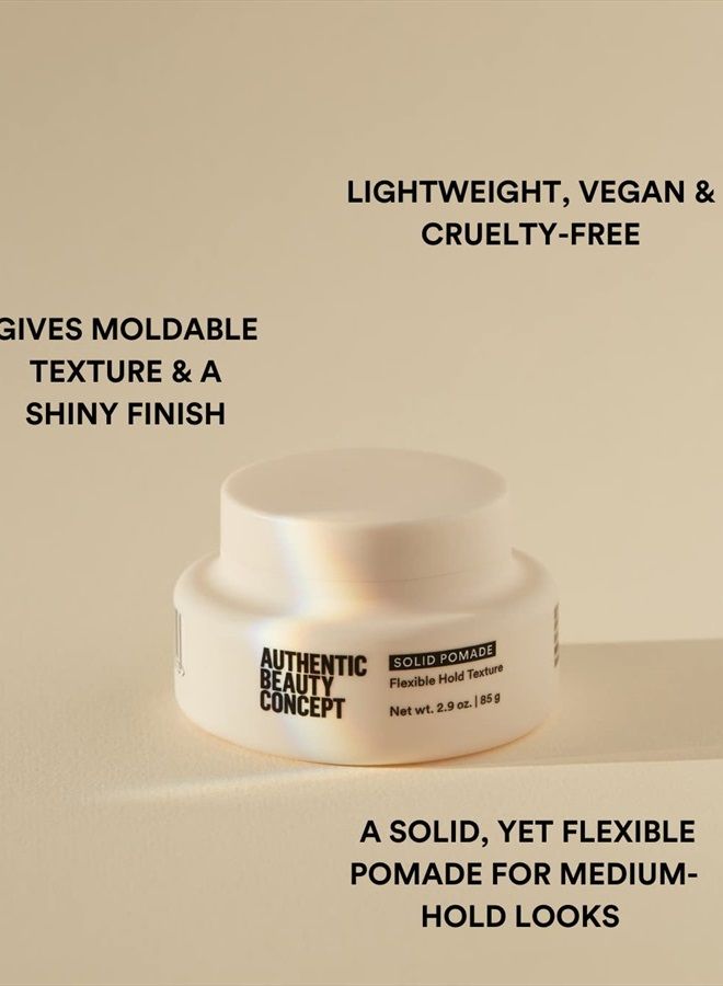Authentic Beauty Concept بومادة صلبة | لجميع أنواع الشعر | تضيف لمعان وثبات مرن | نباتية وخالية من القسوة | خالية من السيليكون | 2.9 أونصة سائلة - Image 2