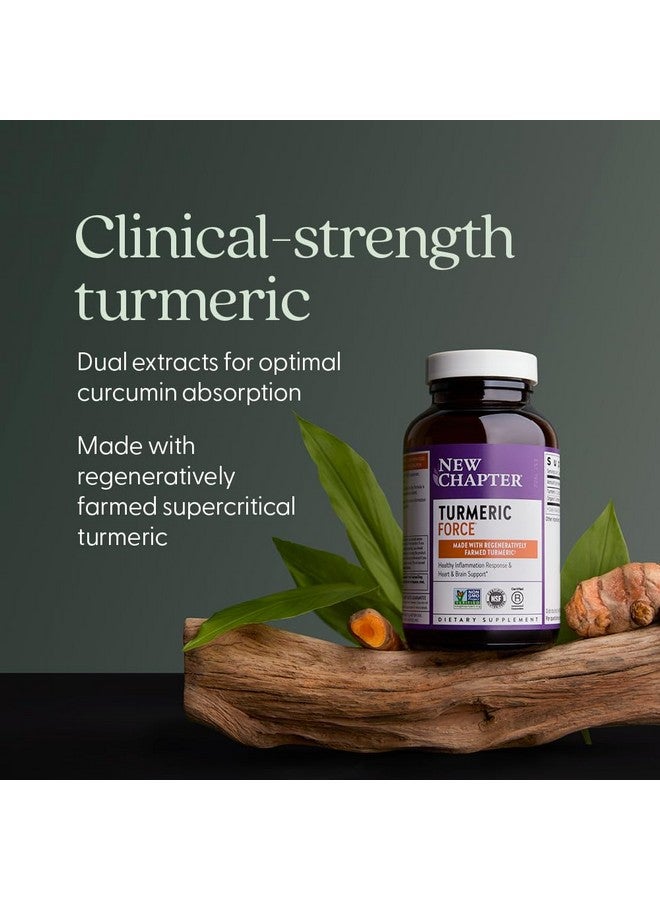 نيو تشابتر مكمل الكركم من نيو تشابتر، مرة واحدة يوميًا، يدعم صحة القلب والدماغ والالتهابات، الكركمين عالي التركيز يعني أنه لا حاجة للفلفل الأسود، غير معدل وراثيًا، خالٍ من الغلوتين - 60 قرصًا (كمية تكفي لمدة شهرين) - Image 4