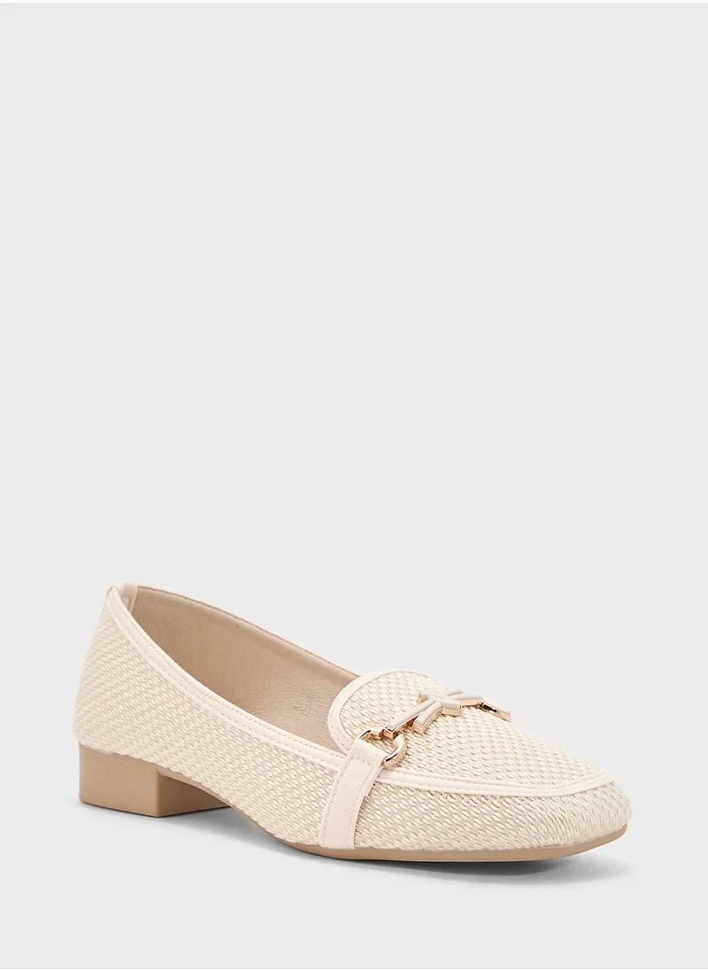 بيتك ستيبس Horsebit Tweed Loafer