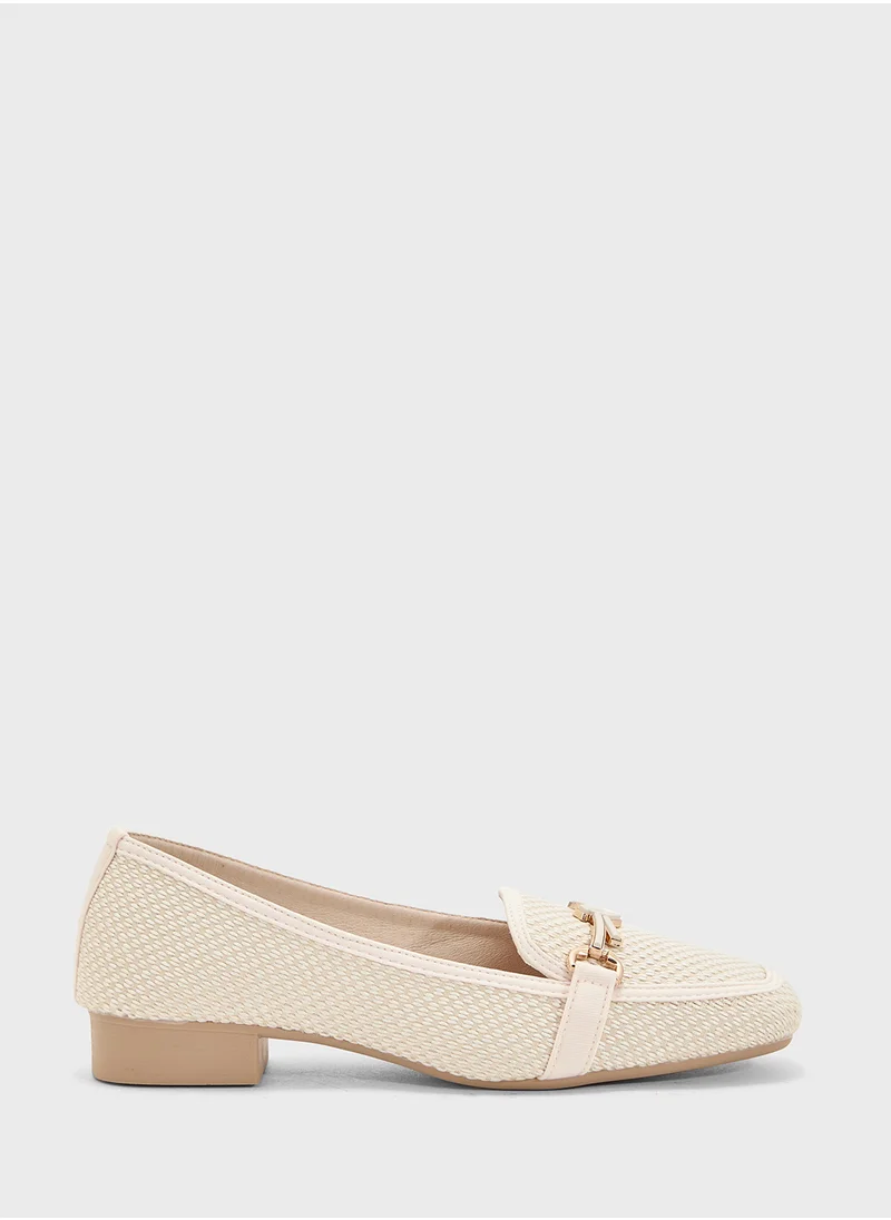 بيتك ستيبس Horsebit Tweed Loafer