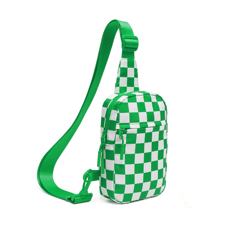 New Shoulder Crossbody Bag Polyester Waterproof Fabric Chest Trendy Sports Casual Small Satchel Men''s and Women''s Bag - Image 1