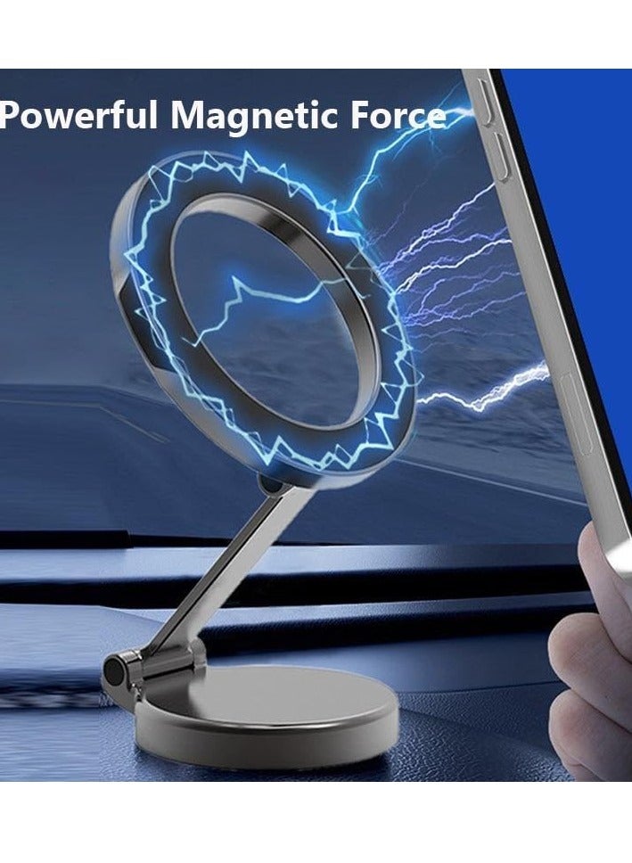 ELTRAZONE Car Mount with 20 Strong Magnets – 1080° Rotatable Magnetic Phone Holder for Car Dash, Compatible with iPhone 15/14/13/12 Pro Max Plus - Image 2