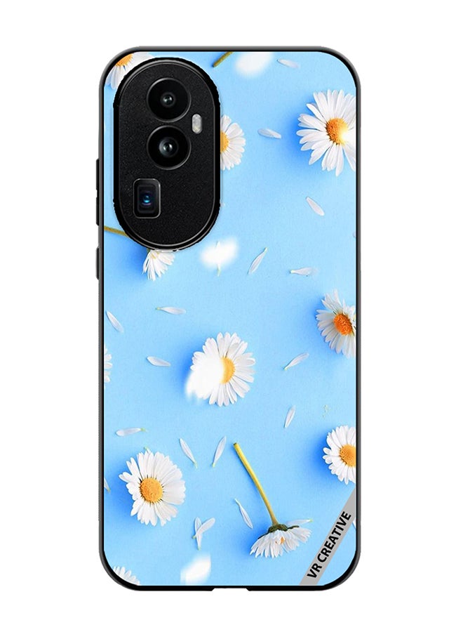 VR CREATIVE Protective Case Cover For Oppo Reno 10 Pro Plus Flower Design Multicolour - Image 1