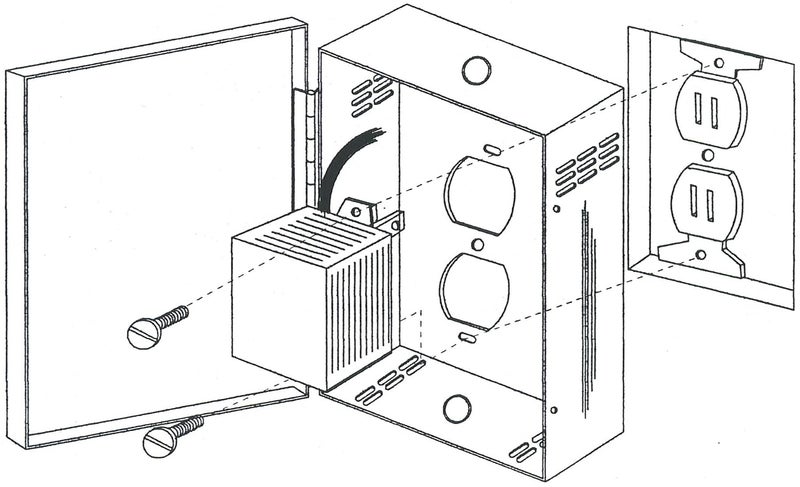 Mier Products UL 463x575x375 Gray Transformer covr Made in The USA - Image 3
