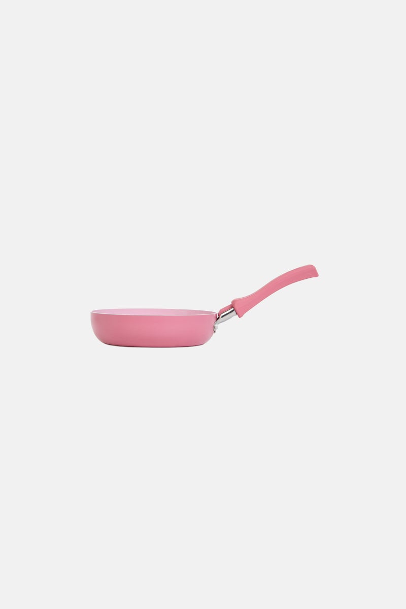 Bombay Non Stick Ceramic Mini Frying Pan And Silicone Spatula, Mauve - Image 3