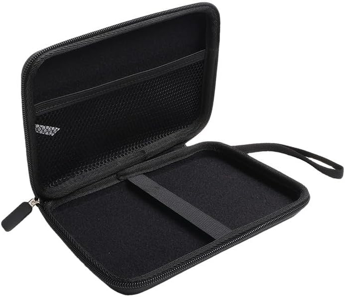 حقيبة حمل GPS بقشرة EVA صلبة مقاس 7 بوصة باللون الأسود مقاومة للرطوبة ومضادة للصدمات لأجهزة Dezl TT MG مقاس 7 بوصة - Image 4