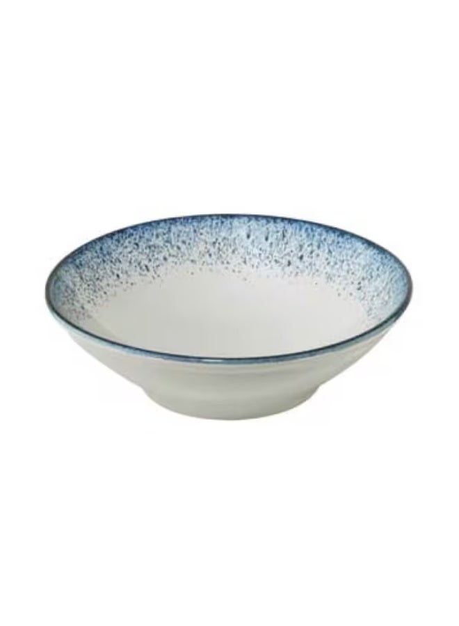 Starry Dreams Dishwasher Safe Porcelain Round Bowl Blue and White 24cm