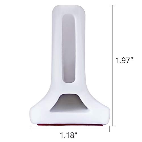 Duzzy 118 Inch Collapsible Shower Water Dam Shower Stopper Barrier and Retention System and Keeps Water Inside Threshold Dry and Wet Separation Suitable for Bathroom and Kitchen - Image 2