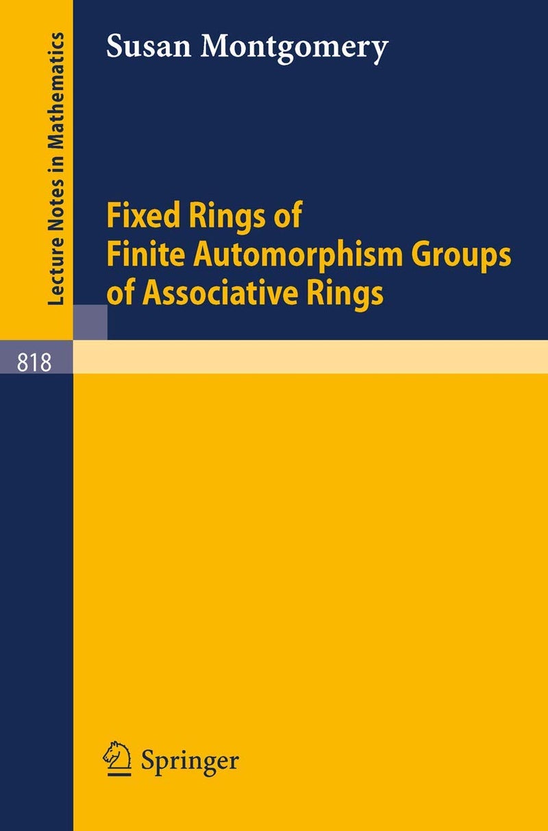 Fixed Rings of Finite Automorphism Groups of Associative Rings 