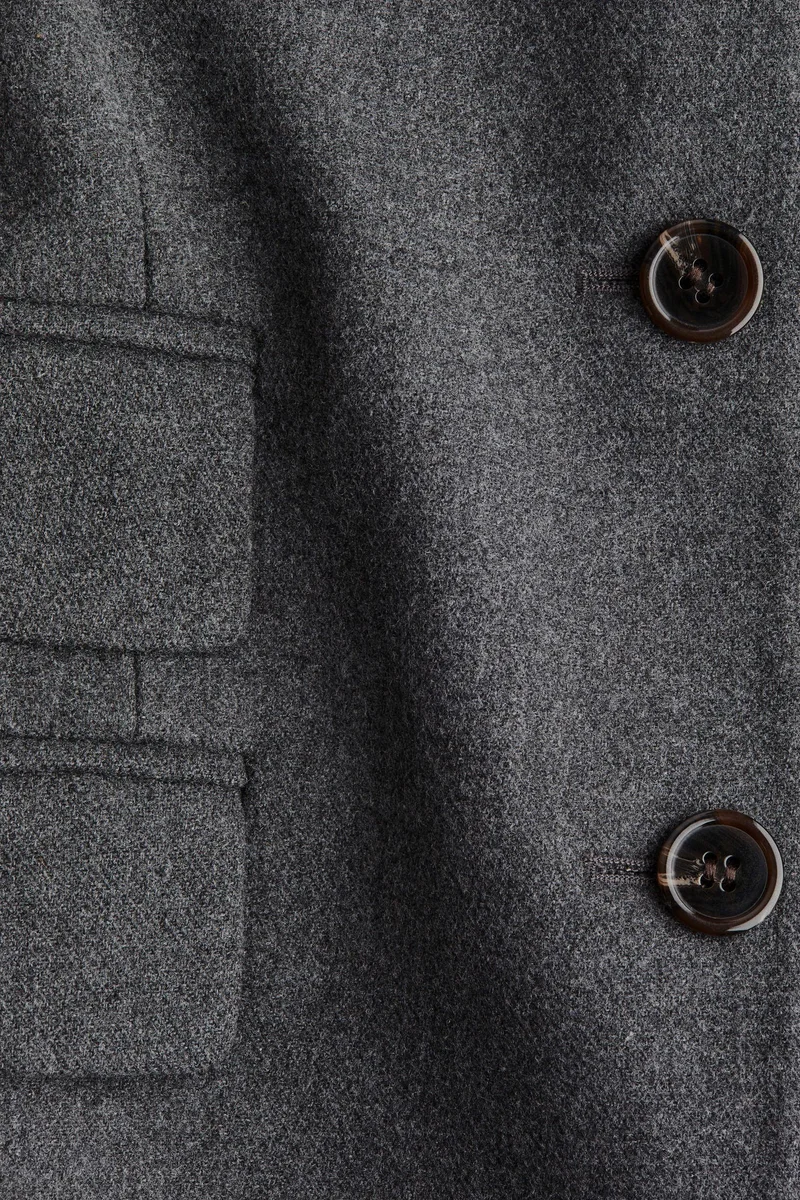 H&M Collarless blazer