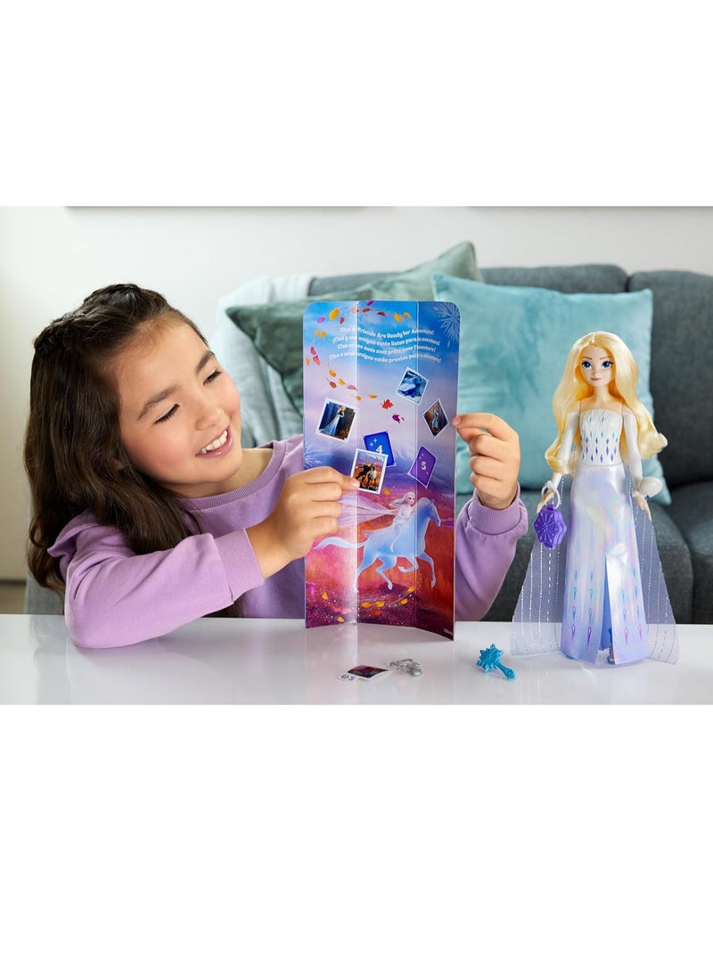 Disney FROZEN - Disney Frozen Elsa Spin & Reveal Doll - Image 1