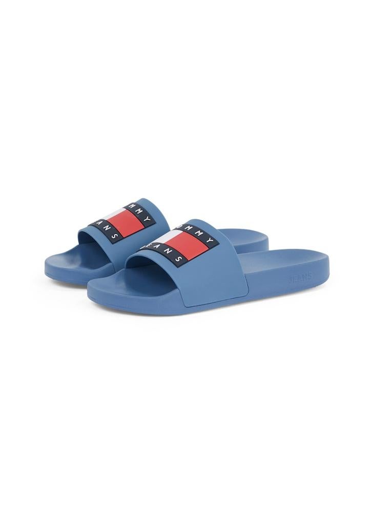 TOMMY JEANS ESSENTIAL BEACH SLIDES WITH EMBOSSED LOGO  - Image 3