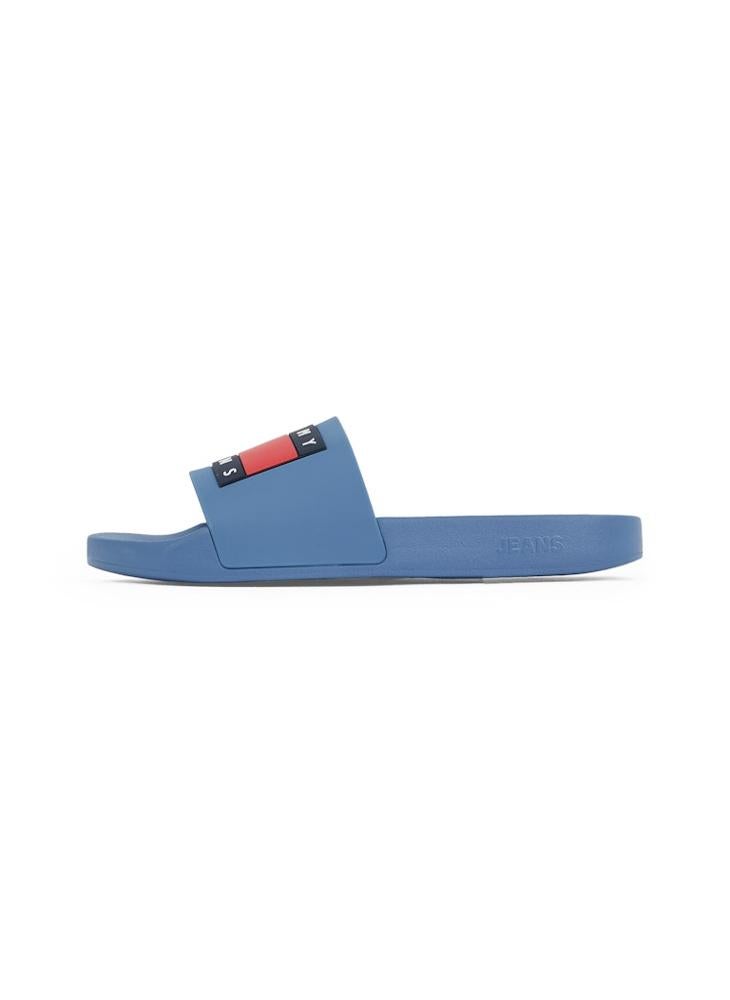 TOMMY JEANS ESSENTIAL BEACH SLIDES WITH EMBOSSED LOGO  - Image 2