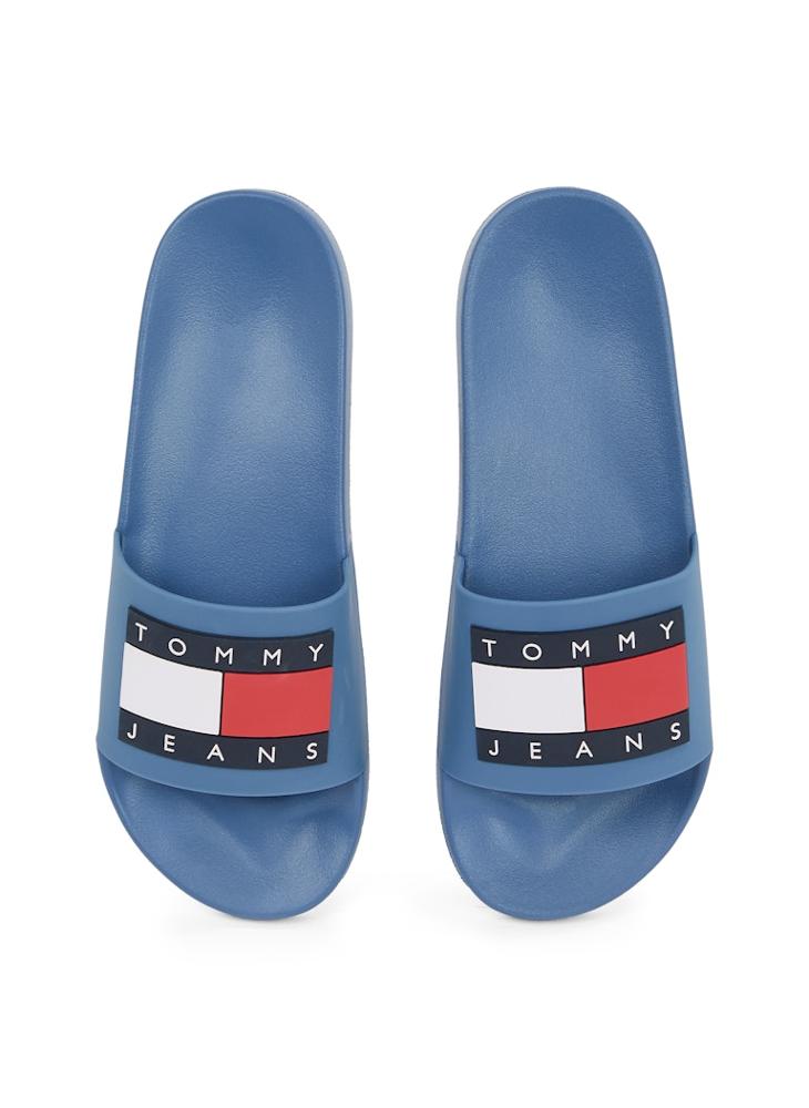 TOMMY JEANS ESSENTIAL BEACH SLIDES WITH EMBOSSED LOGO  - Image 5