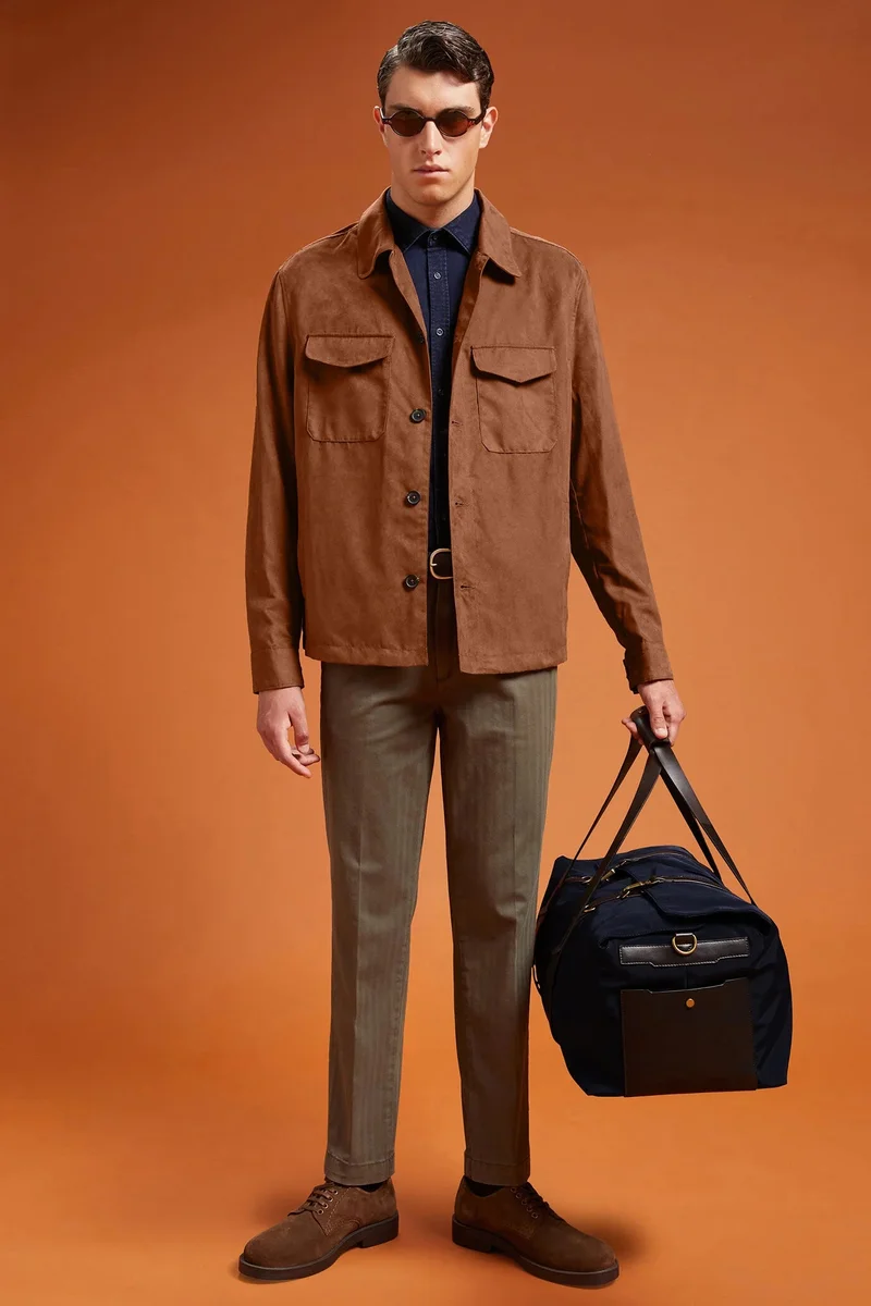 Doppelganger Beige Men's jacket - Camel for Men | Best Price UAE