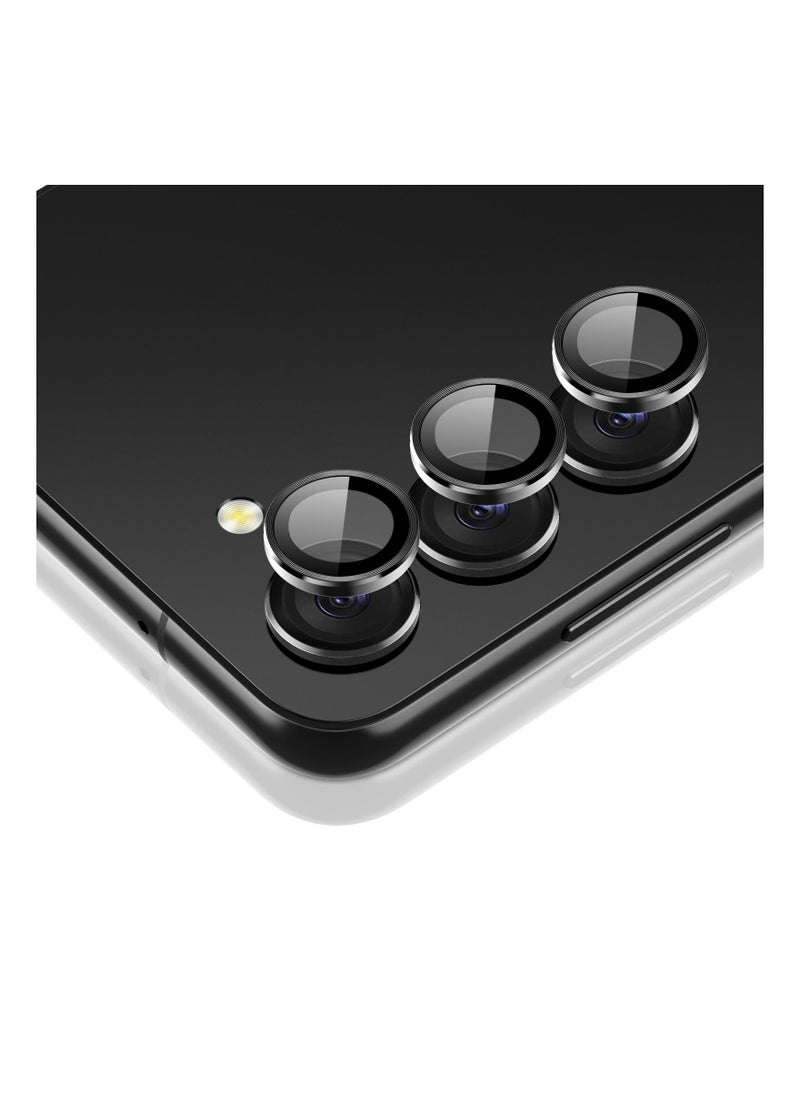 ESR - Esr Camera Lens Protector Compatible with Samsung Galaxy S23 & S23 Plus 2023 Scratch Resistant-Ultra Thin Tempered Glass-Set of 3-Black - Image 1