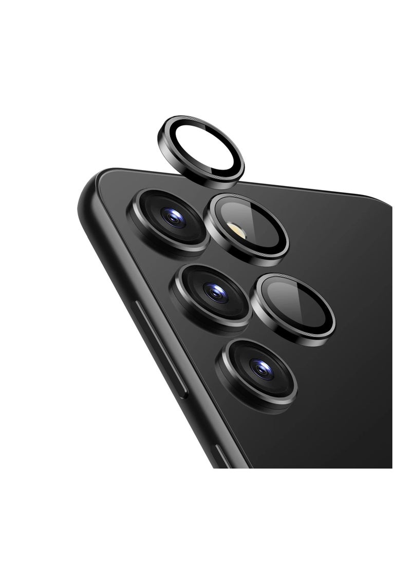 ESR - Esr Camera Lens Protector Compatible with Samsung Galaxy S23 & S23 Plus 2023 Scratch Resistant-Ultra Thin Tempered Glass-Set of 3-Black - Image 1