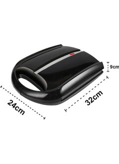 Generic Panini/Sandwich Toaster Toastie Maker, 1400W with Nonstick Double-Sided Hot Plates, Power/Ready Indicator Lights, Compact & Easy to Clean, Perfect for Grilled Cheese, Steaks, and Quick Breakfast  - Image 2