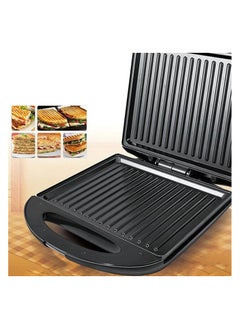 Generic Panini/Sandwich Toaster Toastie Maker, 1400W with Nonstick Double-Sided Hot Plates, Power/Ready Indicator Lights, Compact & Easy to Clean, Perfect for Grilled Cheese, Steaks, and Quick Breakfast  - Image 4