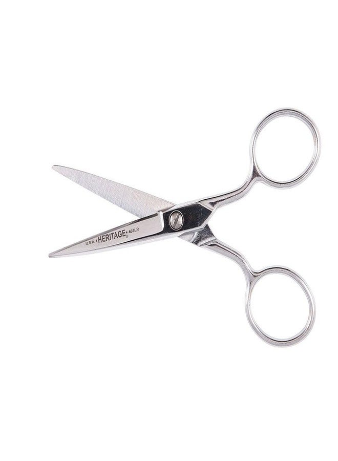 Klein Tools G405LR Scissors, Made in USA, Embroidery Scissor with Large Ring, Great for Sewing, Fabric, Electronics, More, 5-Inch - Image 2
