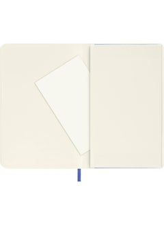 Moleskine - Classic Notebook, Plain Notebook, Soft Cover and Elastic Closure, Size Pocket 9 x 14 cm, Colour Hydrangea Blue, 192 Pages  - Image 3