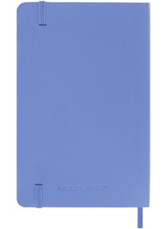 Moleskine - Classic Notebook, Plain Notebook, Soft Cover and Elastic Closure, Size Pocket 9 x 14 cm, Colour Hydrangea Blue, 192 Pages  - Image 2