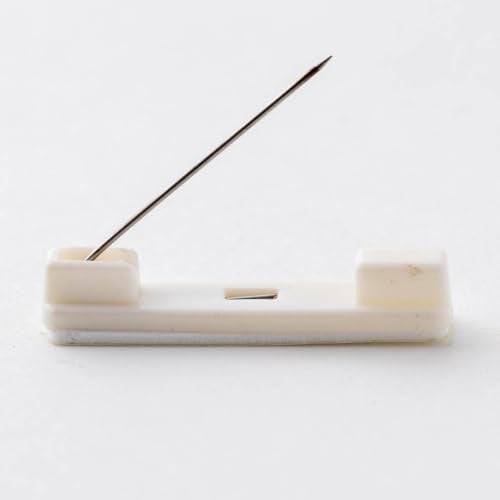 All Quality Name Tag/Badge Blanks - 25 Pack - White 1-1/2" X 3", Round Corners, Pin - Image 4