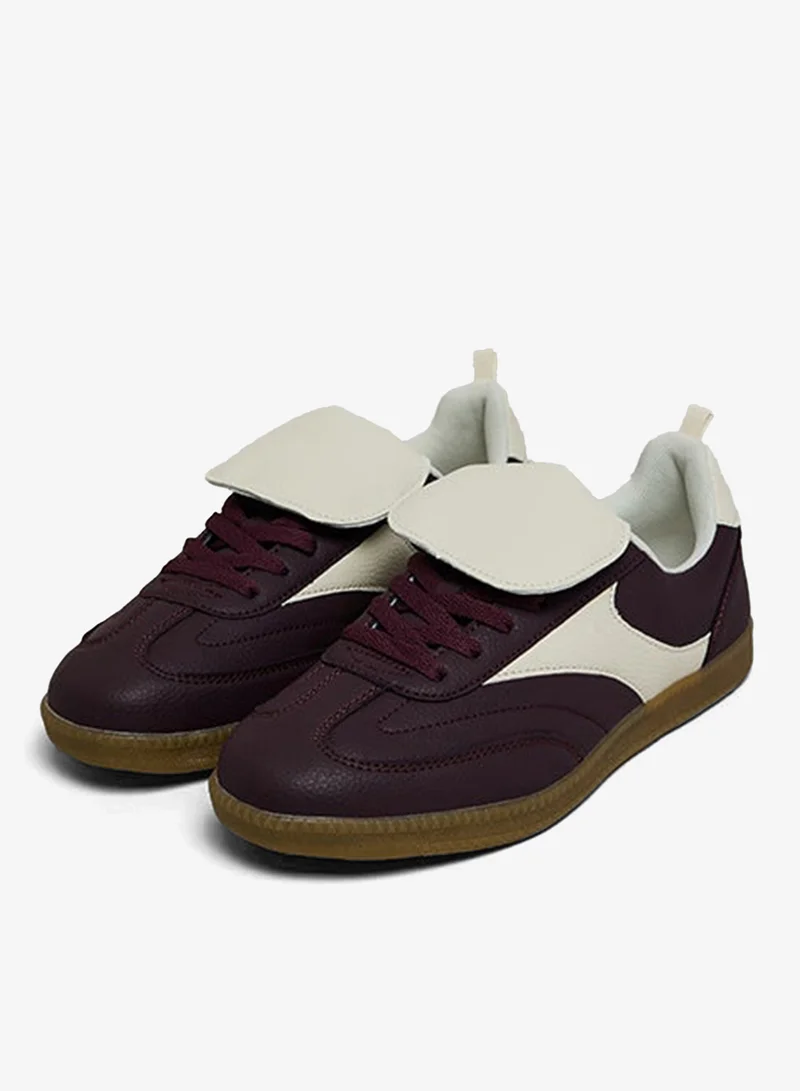 R&b  Color Block Lace Up Sneakers for Women | Best Price UAE