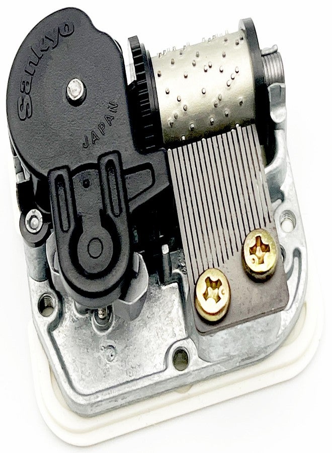 National Artcraft The Twelve Days of Christmas 18 Note Music Box Musical Movement with Winding Key - (Pkg/1) - Image 4