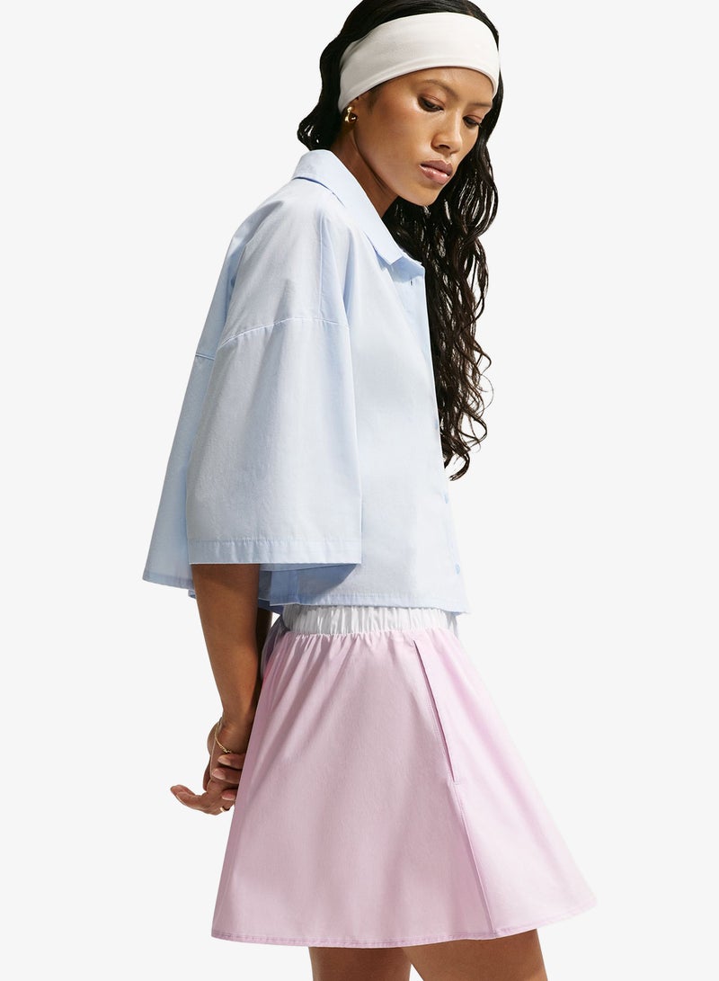 Nike Poplin Mini Skirt - Image 4
