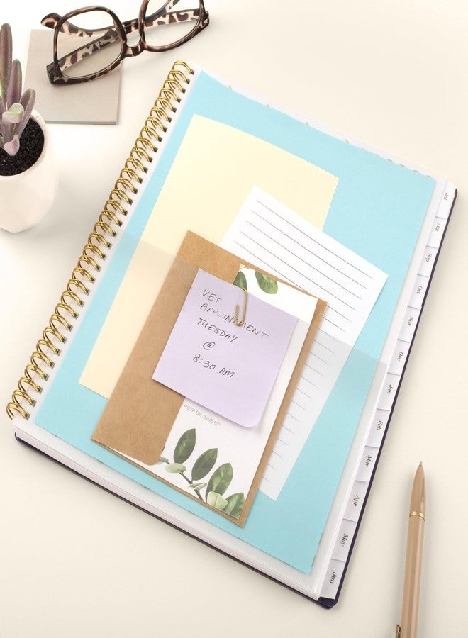 Cambridge Planner 2025-2026 Academic, Weekly & Monthly, 8-1/2" x 11", Large, WorkStyle Classic, Monthly Tabs, Flexible Cover, Future Dusk (1606-905A-58) - Image 5