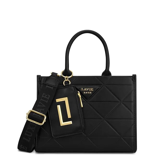 لافي حقيبة ساتشل نسائية فاخرة ليسا متوسطة الحجم أسود